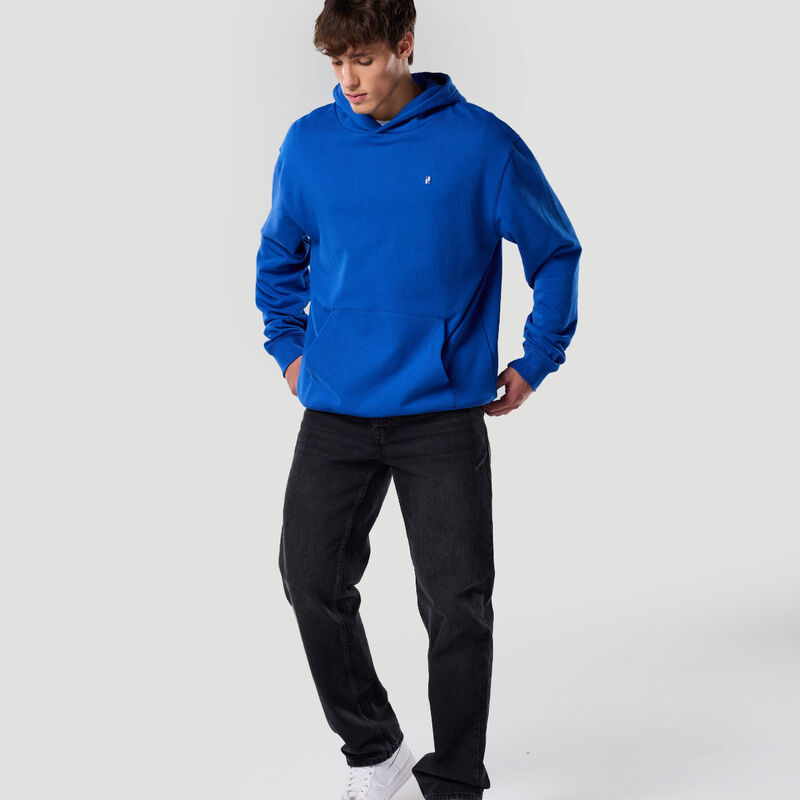 Sudadera con Capucha para Hombre-AZUL N&Aacute;UTICO